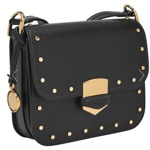 BRAND NEE Fossil Lennox Flap Crossbody Bag in Black